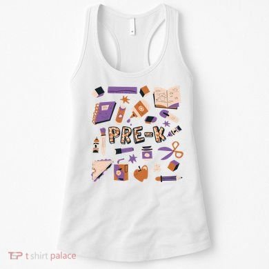 Pre K Kindergarten Back To School Women's Tank Top