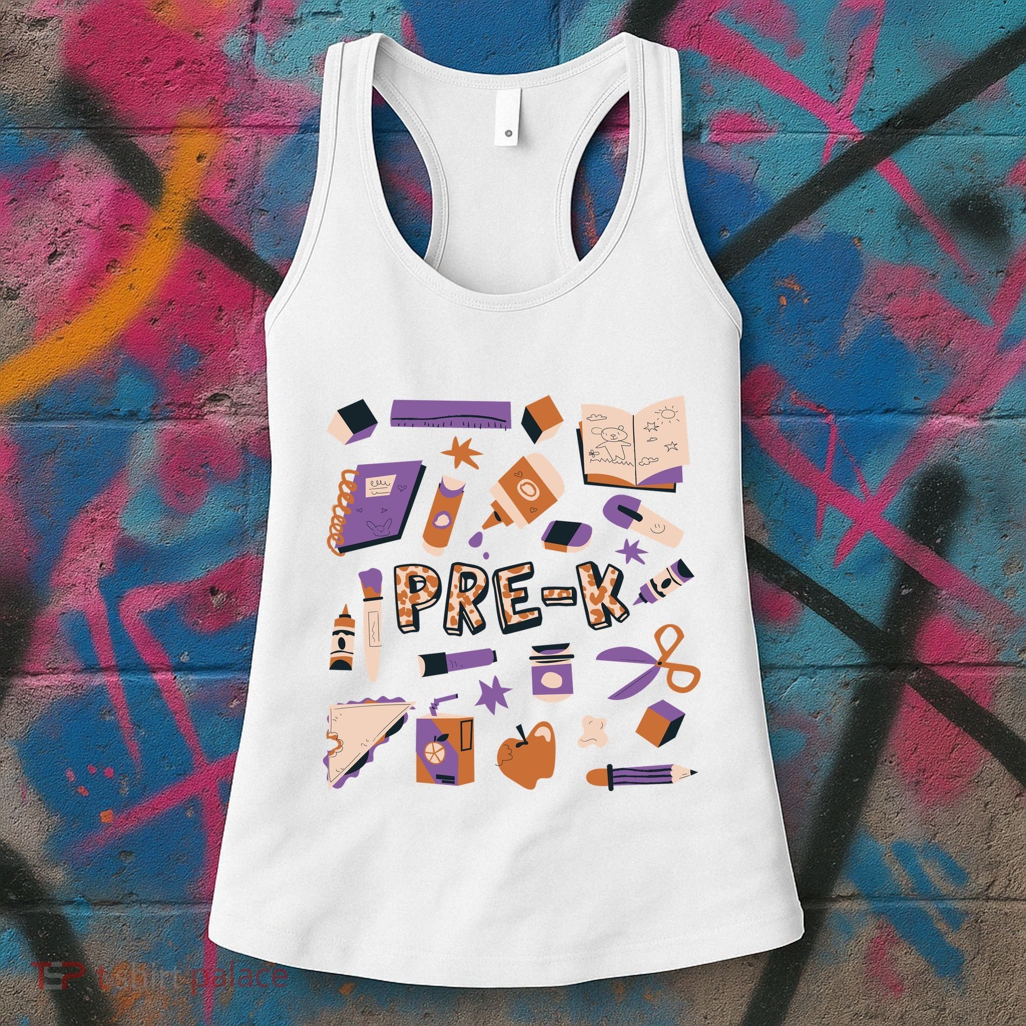 Pre K Kindergarten Back To School Women's Tank Top