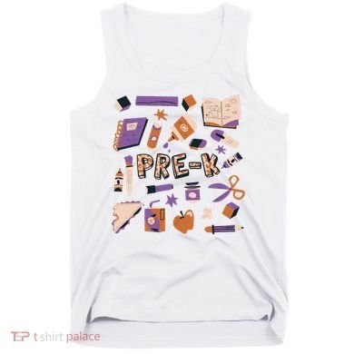 Pre K Kindergarten Back To School Tank Top