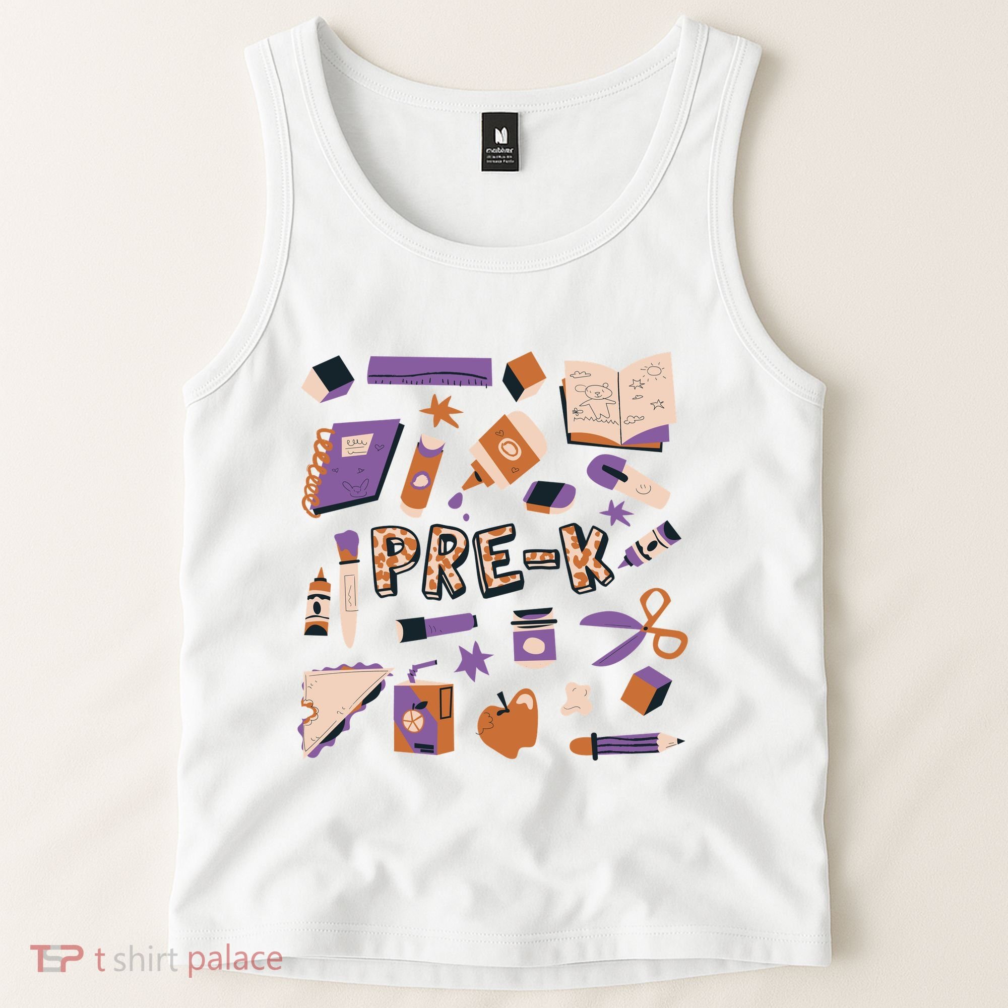 Pre K Kindergarten Back To School Tank Top