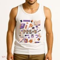 Pre K Kindergarten Back To School Tank Top thumb 3