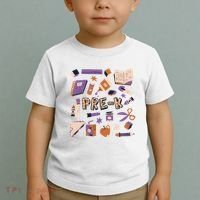 Pre K Kindergarten Back To School Toddler T-Shirt thumb 2