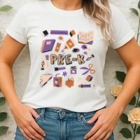 Pre K Kindergarten Back To School Women's T-Shirt thumb 2