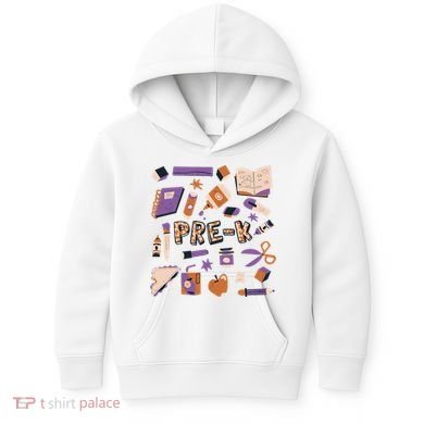 Pre K Kindergarten Back To School Kids Hoodie