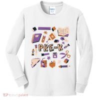 Pre K Kindergarten Back To School Kids Long Sleeve Shirt thumb 0