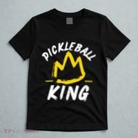 Pickleball King Legend Quote Dink Shot Paddle Player Crown T-Shirt thumb 5