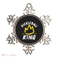 Pickleball King Legend Quote Dink Shot Paddle Player Crown Ornament thumb 0