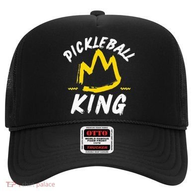 Pickleball King Legend Quote Dink Shot Paddle Player Crown Hat