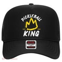 Pickleball King Legend Quote Dink Shot Paddle Player Crown Hat thumb 0