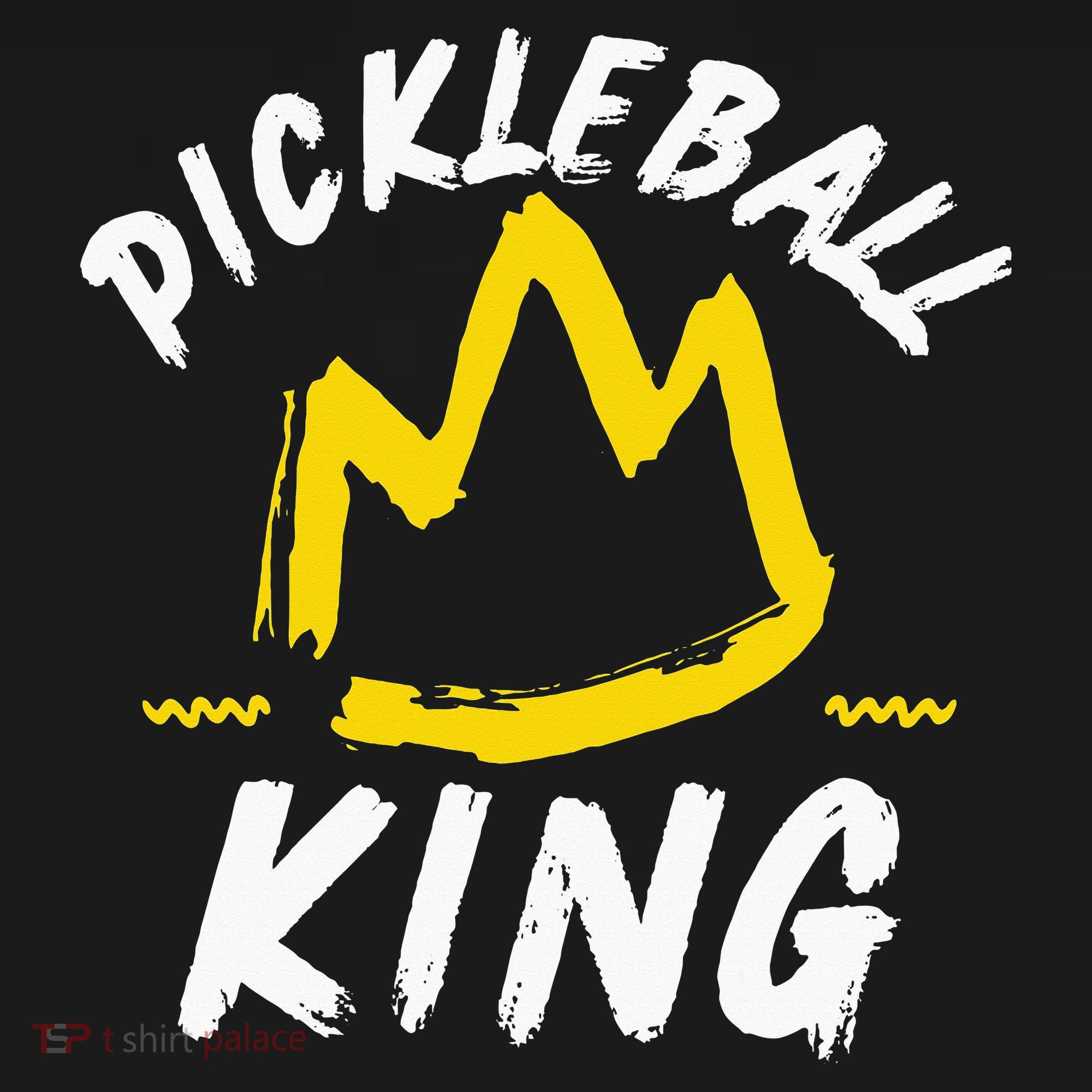 Pickleball King Legend Quote Dink Shot Paddle Player Crown Visor