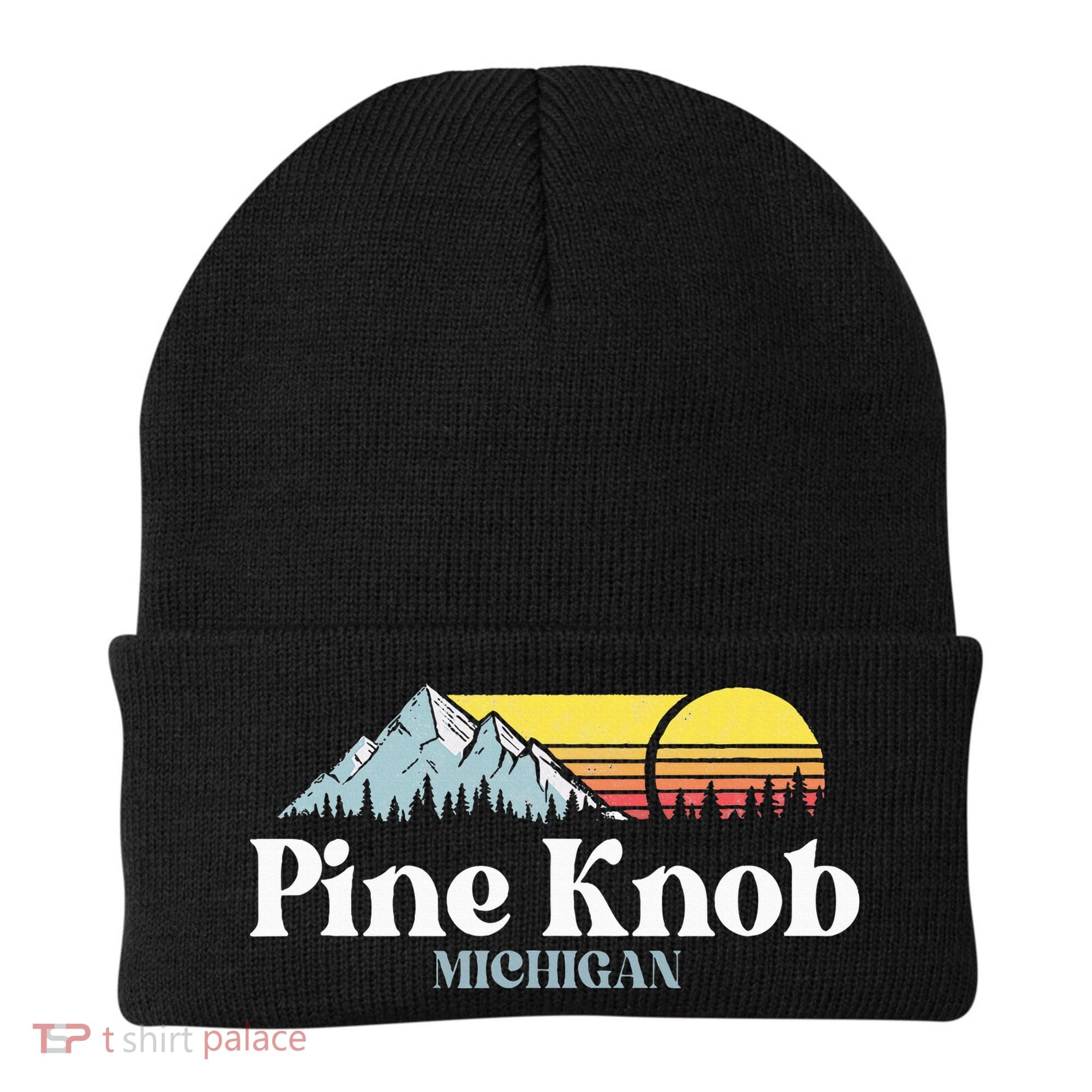 Pine Knob Michigan Ski Snowboarding Vacations Hiking Trails Beanie
