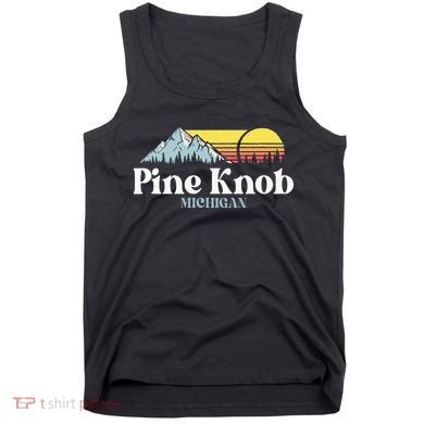 Pine Knob Michigan Ski Snowboarding Vacations Hiking Trails Tank Top