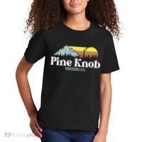 Pine Knob Michigan Ski Snowboarding Vacations Hiking Trails Kids T-Shirt thumb 2