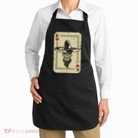 Poker King Mexico Sugar Skull Calavera Cards Player Cowboy Apron thumb 2