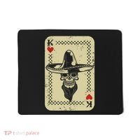 Poker King Mexico Sugar Skull Calavera Cards Player Cowboy Mousepad thumb 0