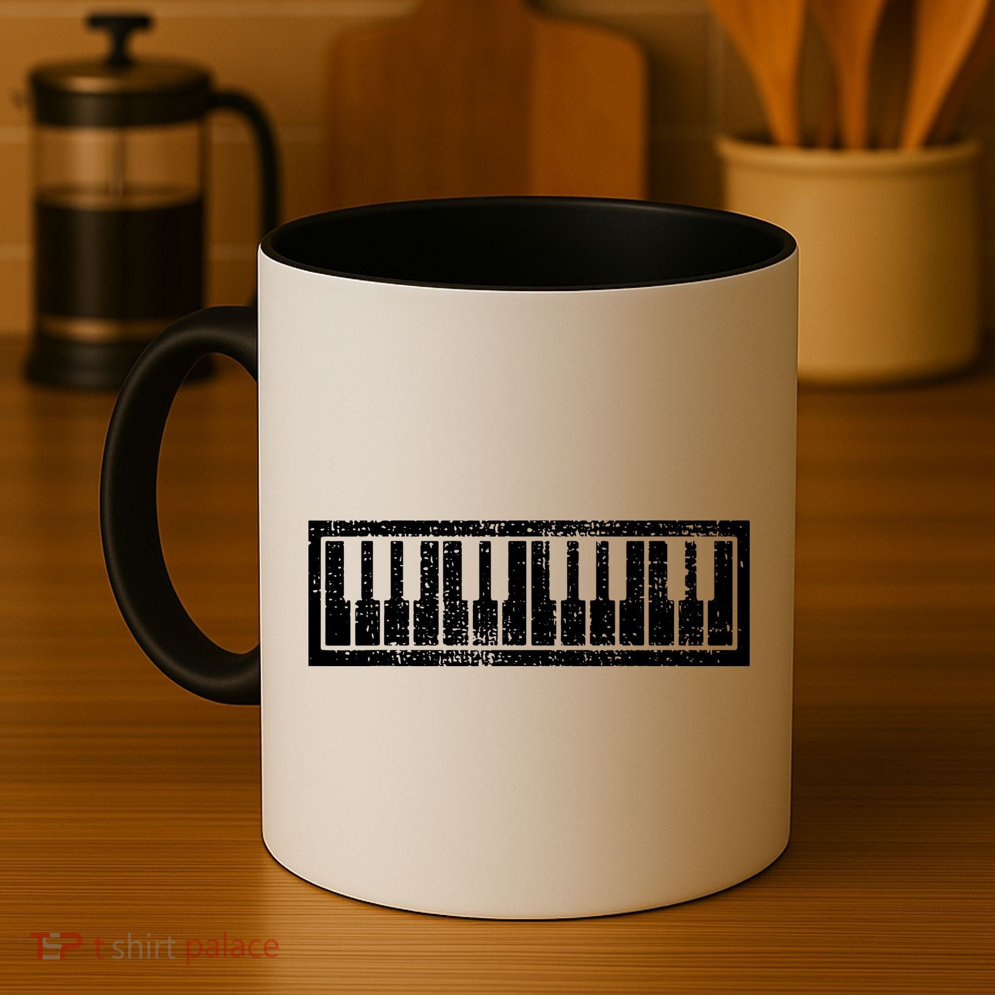 Piano Keyboard Musical Musician Pianist Gift Coffee Mug