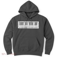 Piano Keyboard Musical Musician Pianist Gift Hoodie thumb 0