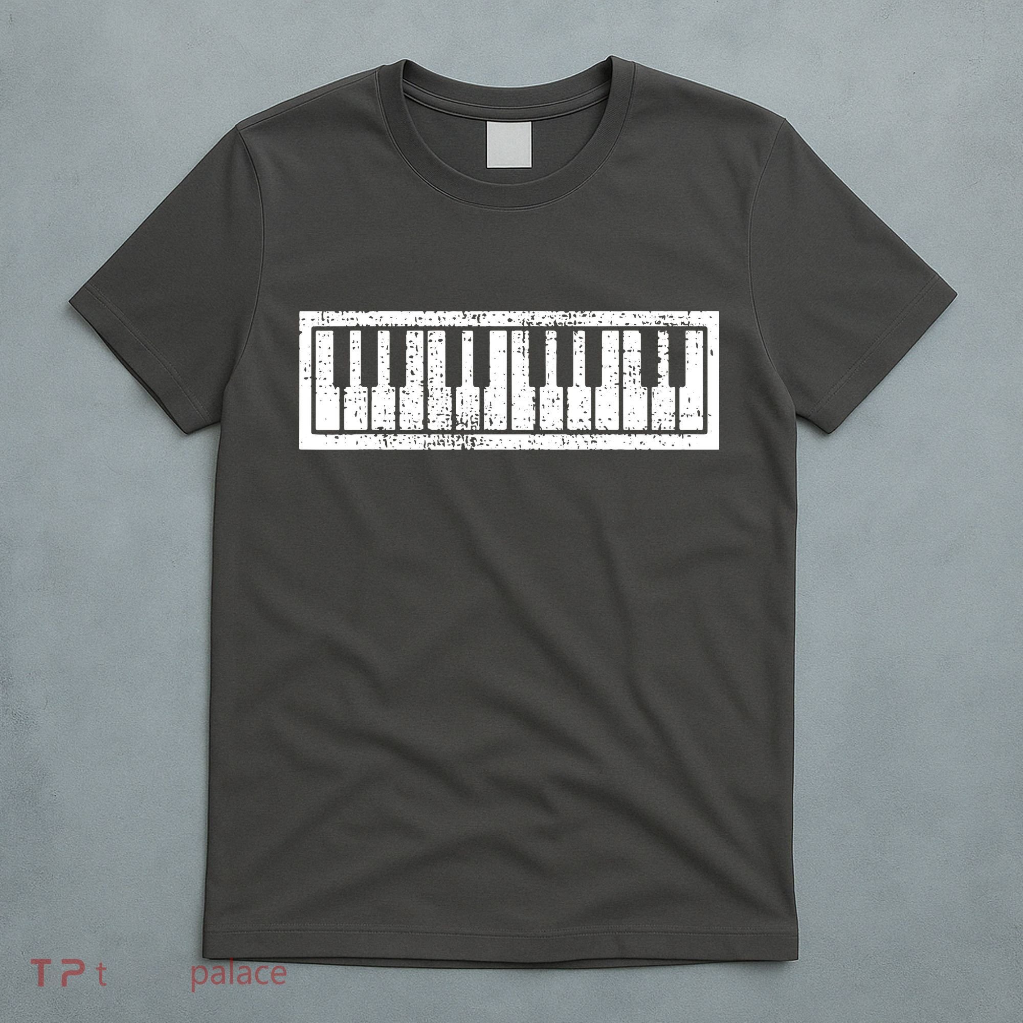 Piano Keyboard Musical Musician Pianist Gift T-Shirt