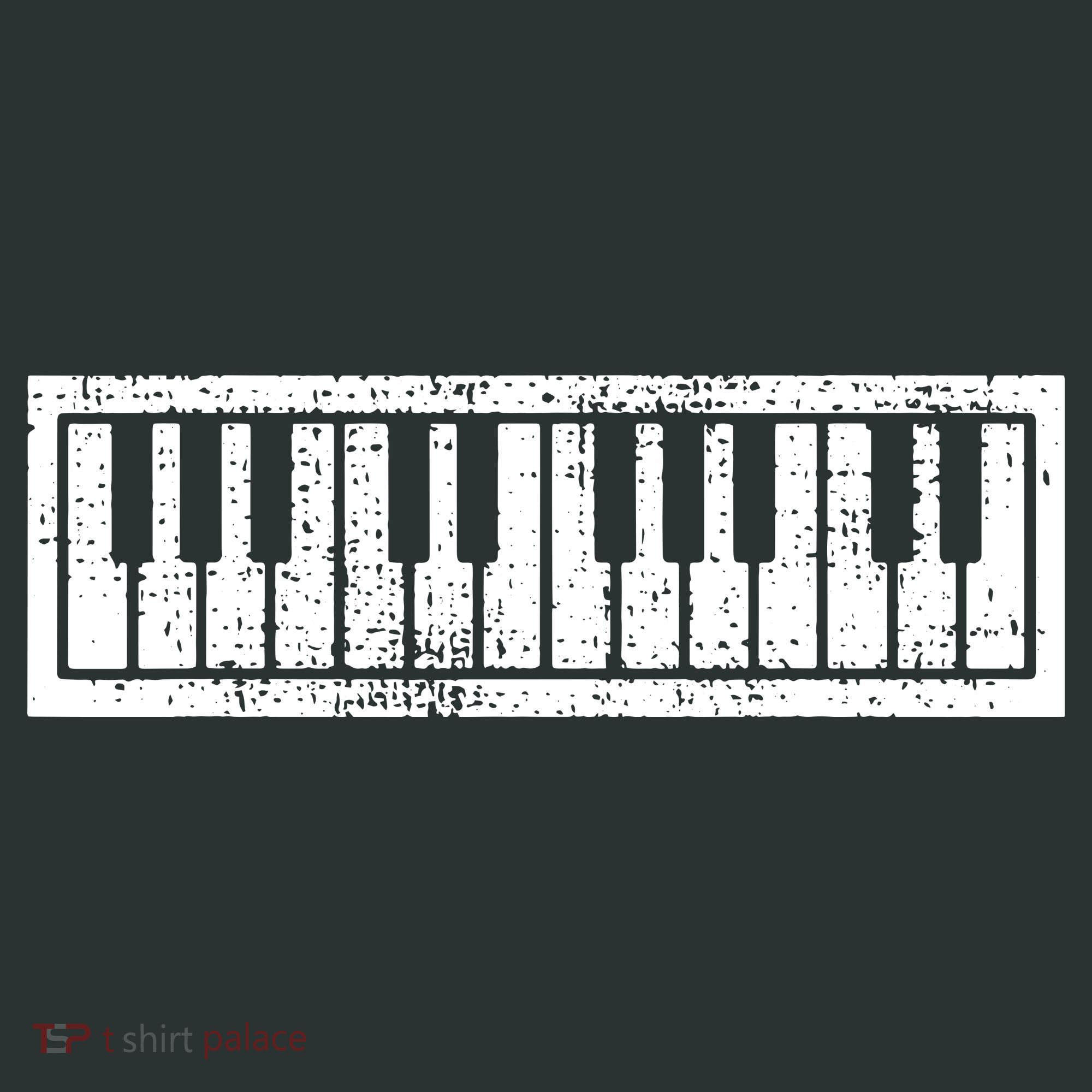 Piano Keyboard Musical Musician Pianist Gift T-Shirt