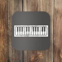 Piano Keyboard Musical Musician Pianist Gift Coaster thumb 0