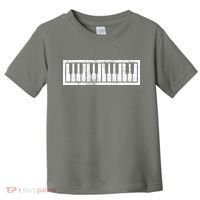 Piano Keyboard Musical Musician Pianist Gift Toddler T-Shirt thumb 0