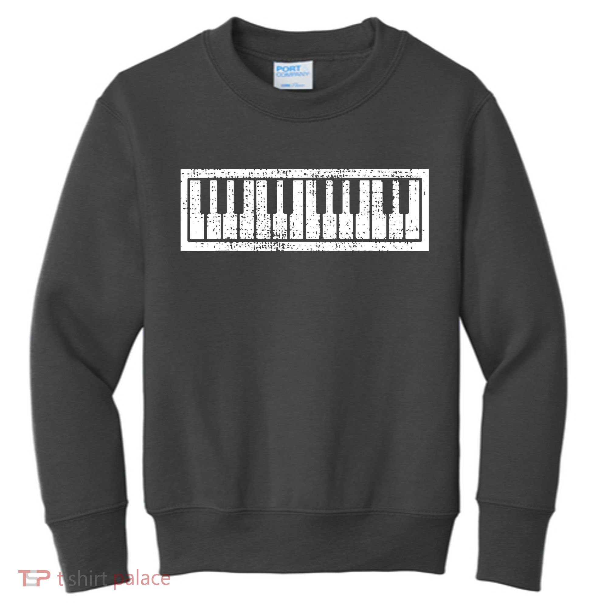 Piano Keyboard Musical Musician Pianist Gift Kids Sweatshirt