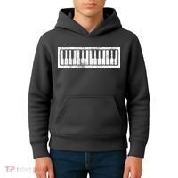 Piano Keyboard Musical Musician Pianist Gift Kids Hoodie thumb 4