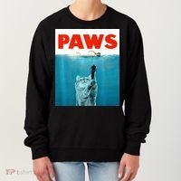 Paws Kitten Meow Parody Funny Cat Lover Gifts Women's Sweatshirt thumb 0