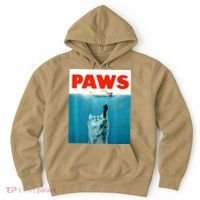 Paws Kitten Meow Parody Funny Cat Lover Gifts Hoodie thumb 0
