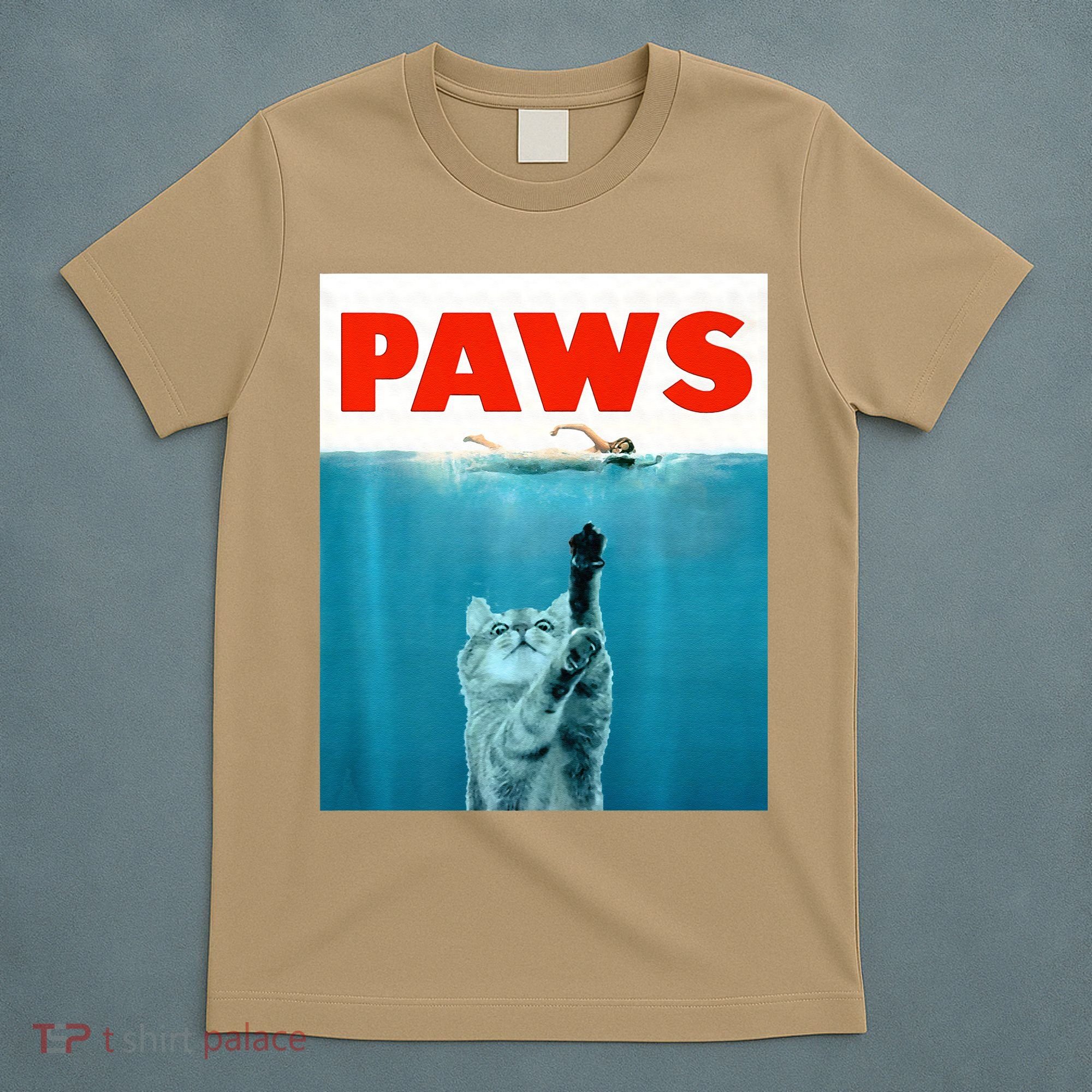 Paws Kitten Meow Parody Funny Cat Lover Gifts T-Shirt