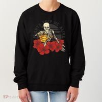 Plants Keep Me Alive Floral Skull Women's Sweatshirt thumb 0