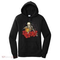 Plants Keep Me Alive Floral Skull Women's Hoodie thumb 0
