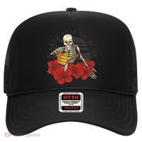 Plants Keep Me Alive Floral Skull Hat thumb 0