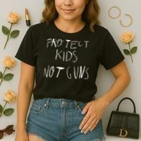 Protect Kid Not Guns Pencil Comfort Colors Boxy T-Shirt thumb 2