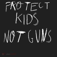 Protect Kid Not Guns Pencil Comfort Colors Boxy T-Shirt thumb 3