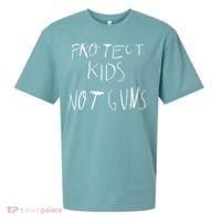 Protect Kid Not Guns Pencil Sueded Cloud Jersey T-Shirt thumb 0