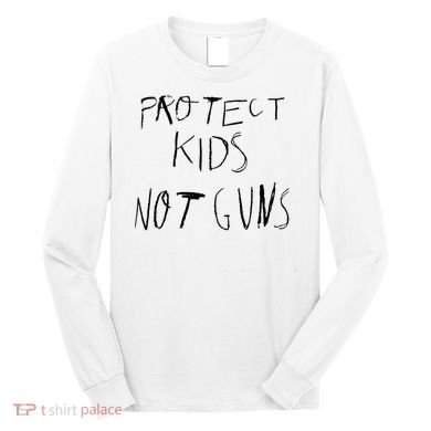 Protect Kid Not Guns Pencil Long Sleeve Shirt