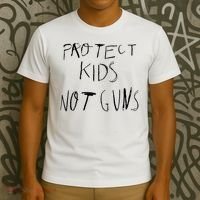Protect Kid Not Guns Pencil T-Shirt thumb 3