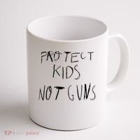Protect Kid Not Guns Pencil Coffee Mug thumb 1