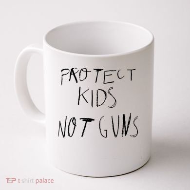 Protect Kid Not Guns Pencil Coffee Mug
