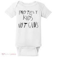 Protect Kid Not Guns Pencil Baby Bodysuit thumb 0