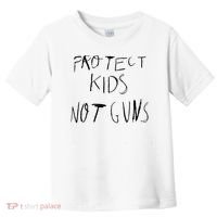 Protect Kid Not Guns Pencil Toddler T-Shirt thumb 0