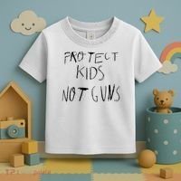 Protect Kid Not Guns Pencil Toddler T-Shirt thumb 3