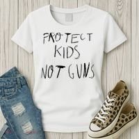 Protect Kid Not Guns Pencil Women's T-Shirt thumb 3