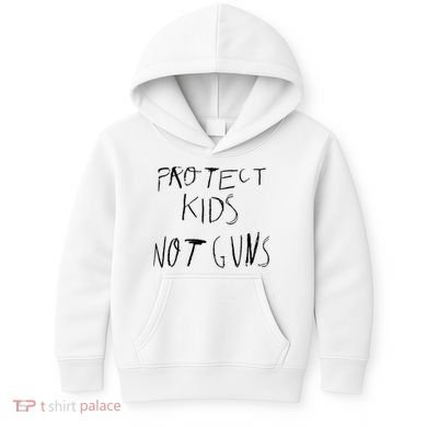 Protect Kid Not Guns Pencil Kids Hoodie