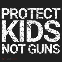 Protect Kids Not Guns Faded Grunge Women's Sweatshirt thumb 2