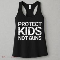 Protect Kids Not Guns Faded Grunge Women's Tank Top thumb 3