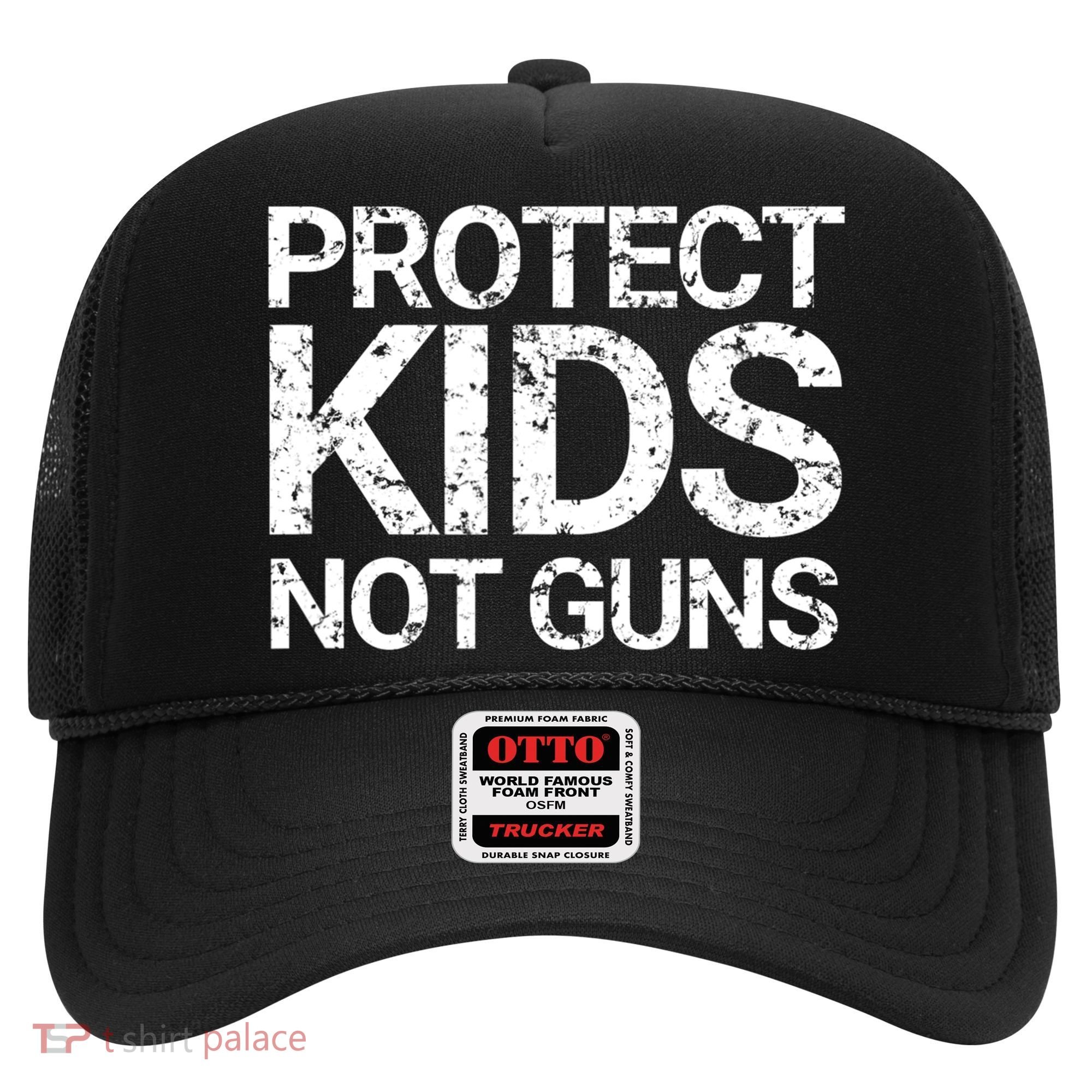 Protect Kids Not Guns Faded Grunge Hat