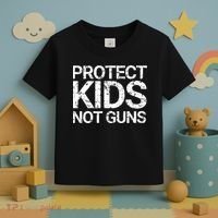 Protect Kids Not Guns Faded Grunge Toddler T-Shirt thumb 3
