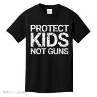 Protect Kids Not Guns Faded Grunge Kids T-Shirt thumb 0